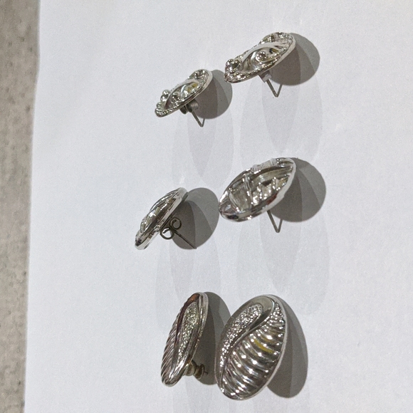 Vintage Silver Earrings - Picture 2 of 7